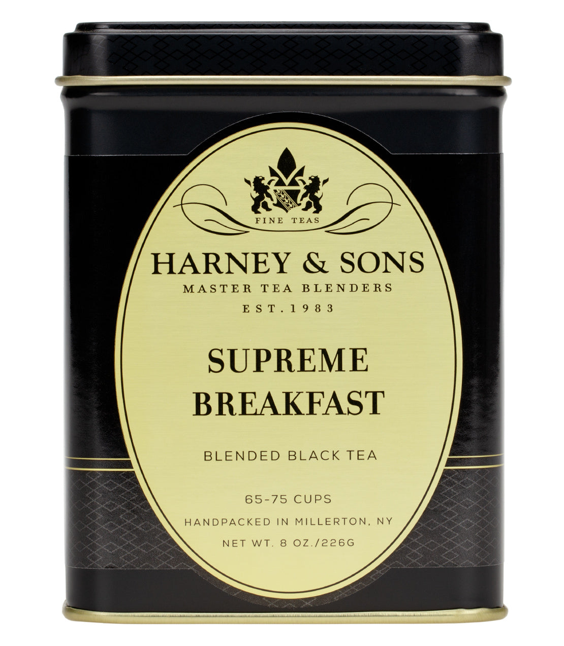 Harney & Sons Fine Teas- Supreme Breakfast- 8 Ounce Tin of Loose Leaf Tea